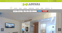 Desktop Screenshot of hotellampara.com